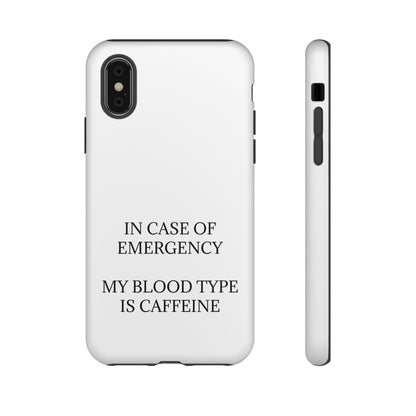 Blood Type iPhone Case
