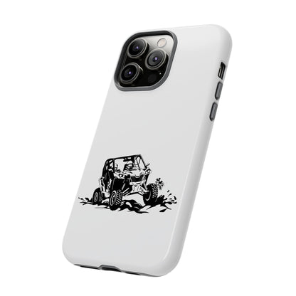 Slingin' Mud Side By Side iPhone Case
