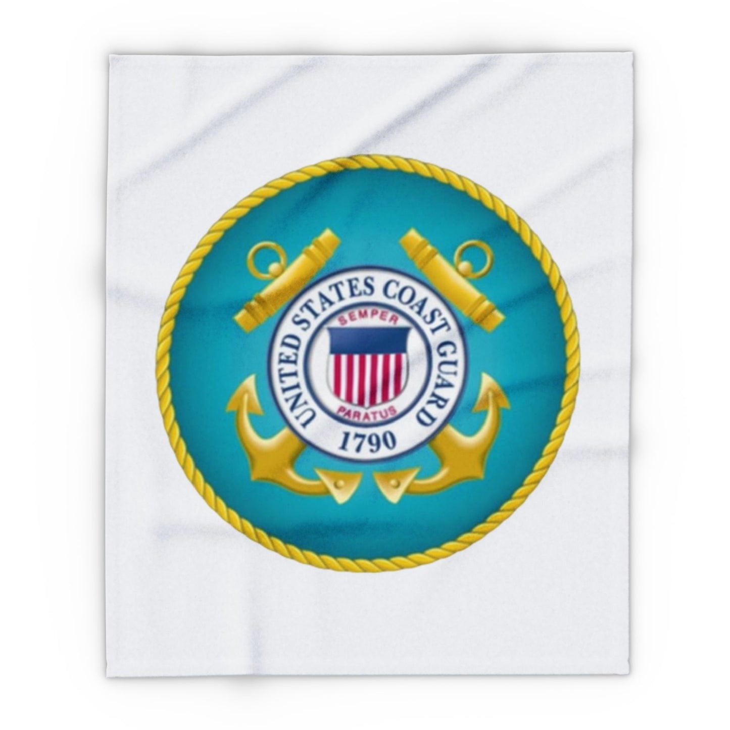 US Coast Guard Arctic Fleece Blanket