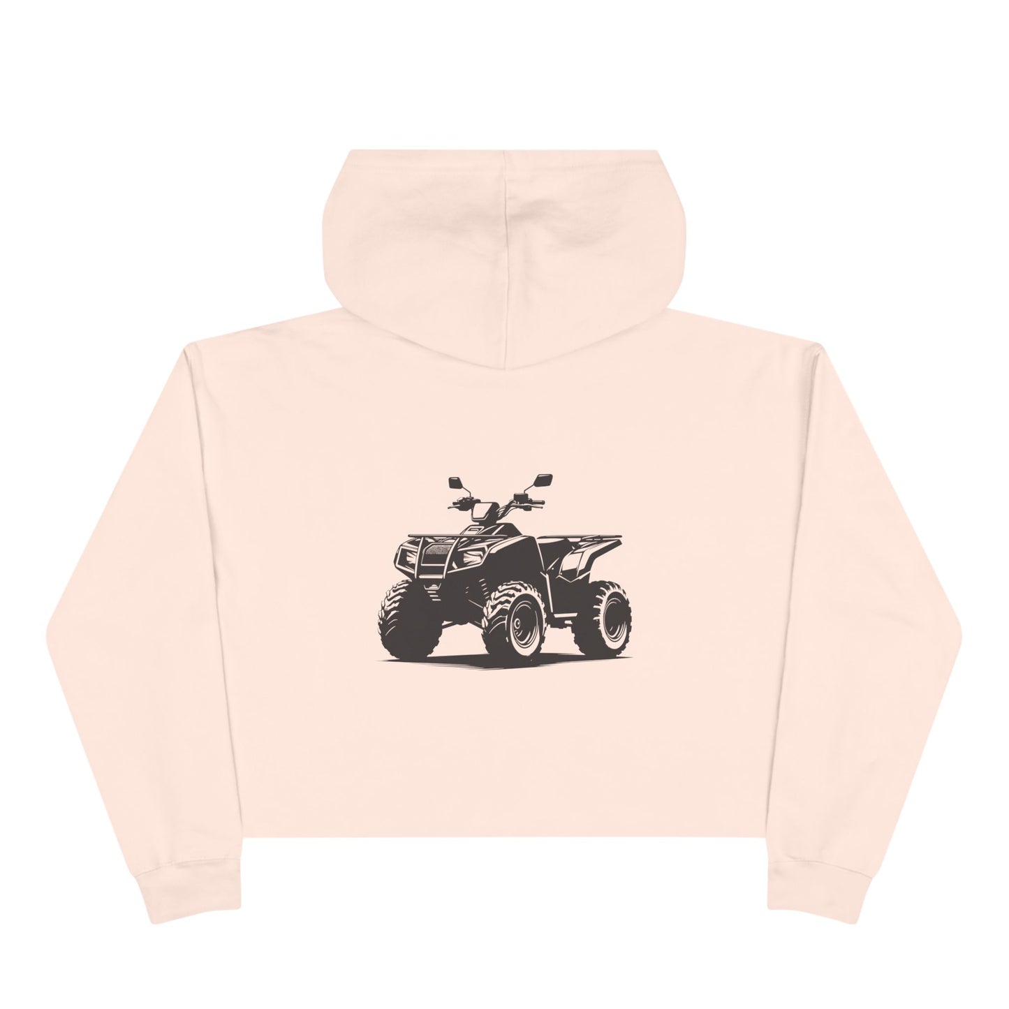 Off The Beaten Path Quad Women's Crop Hoodie