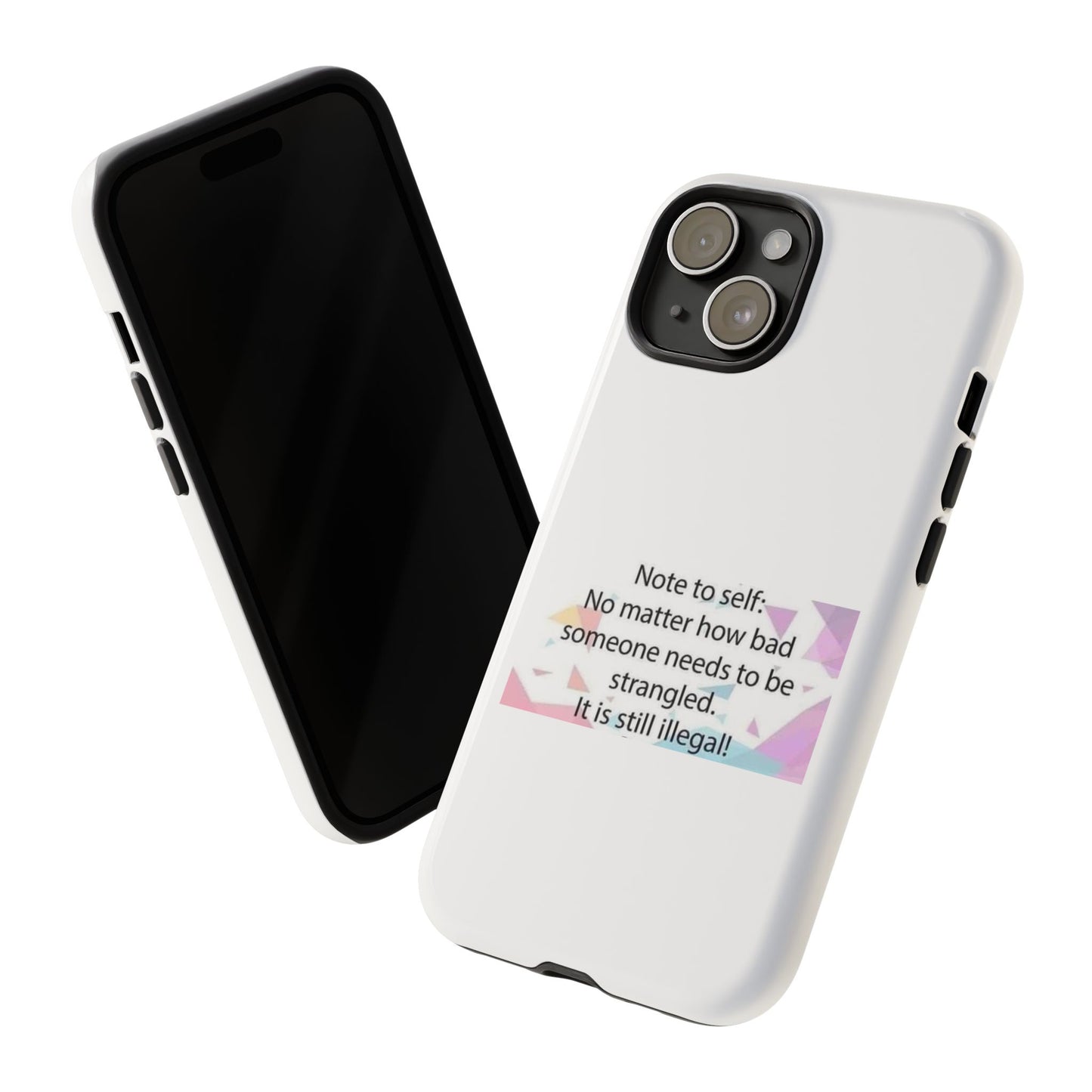Note To Self iPhone Case