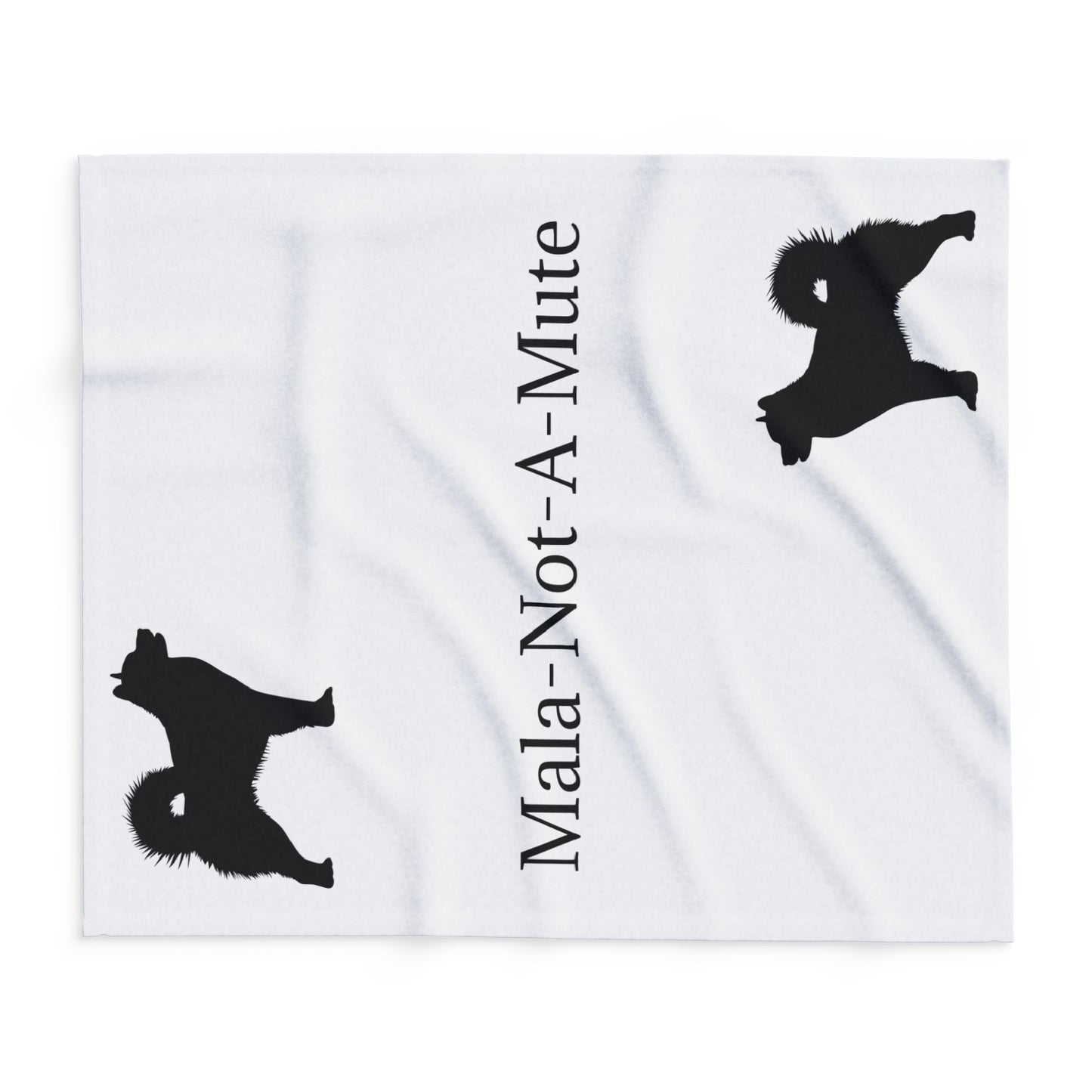 Mala-Not-A-Mute Arctic Fleece Blanket