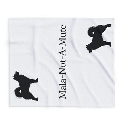 Mala-Not-A-Mute Arctic Fleece Blanket