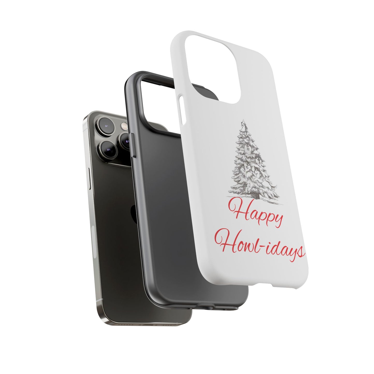 Happy Howl-idays iPhone Case