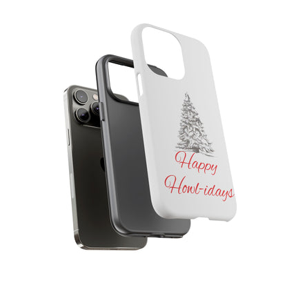 Happy Howl-idays iPhone Case