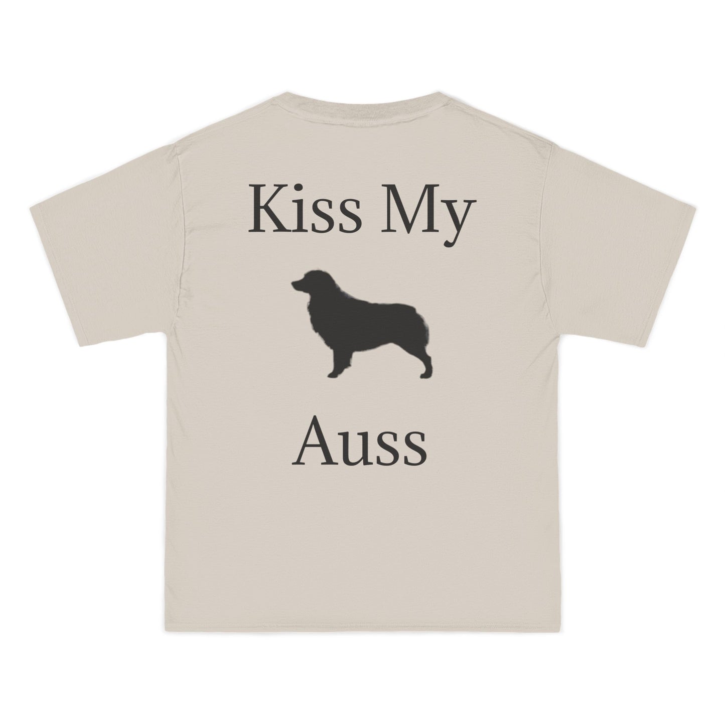 Kiss My Auss Men's Short-Sleeve Crewneck Tee