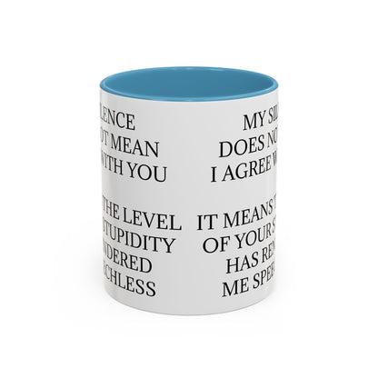 Speechless 2-Tone Coffee Mug