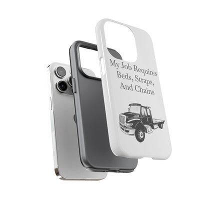 Beds, Straps, And Chains iPhone Case