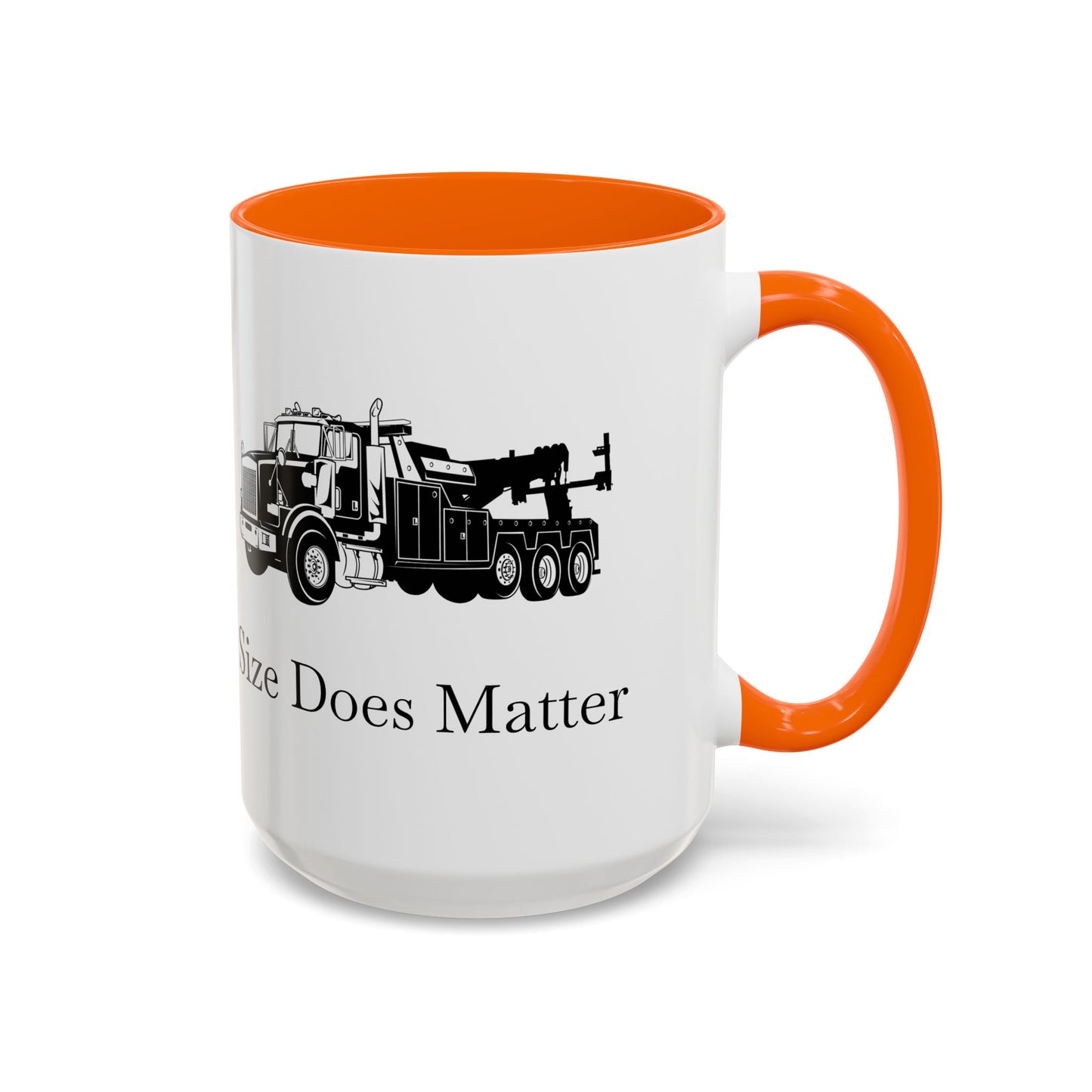 Size Does Matter 2-Tone Coffee Mug
