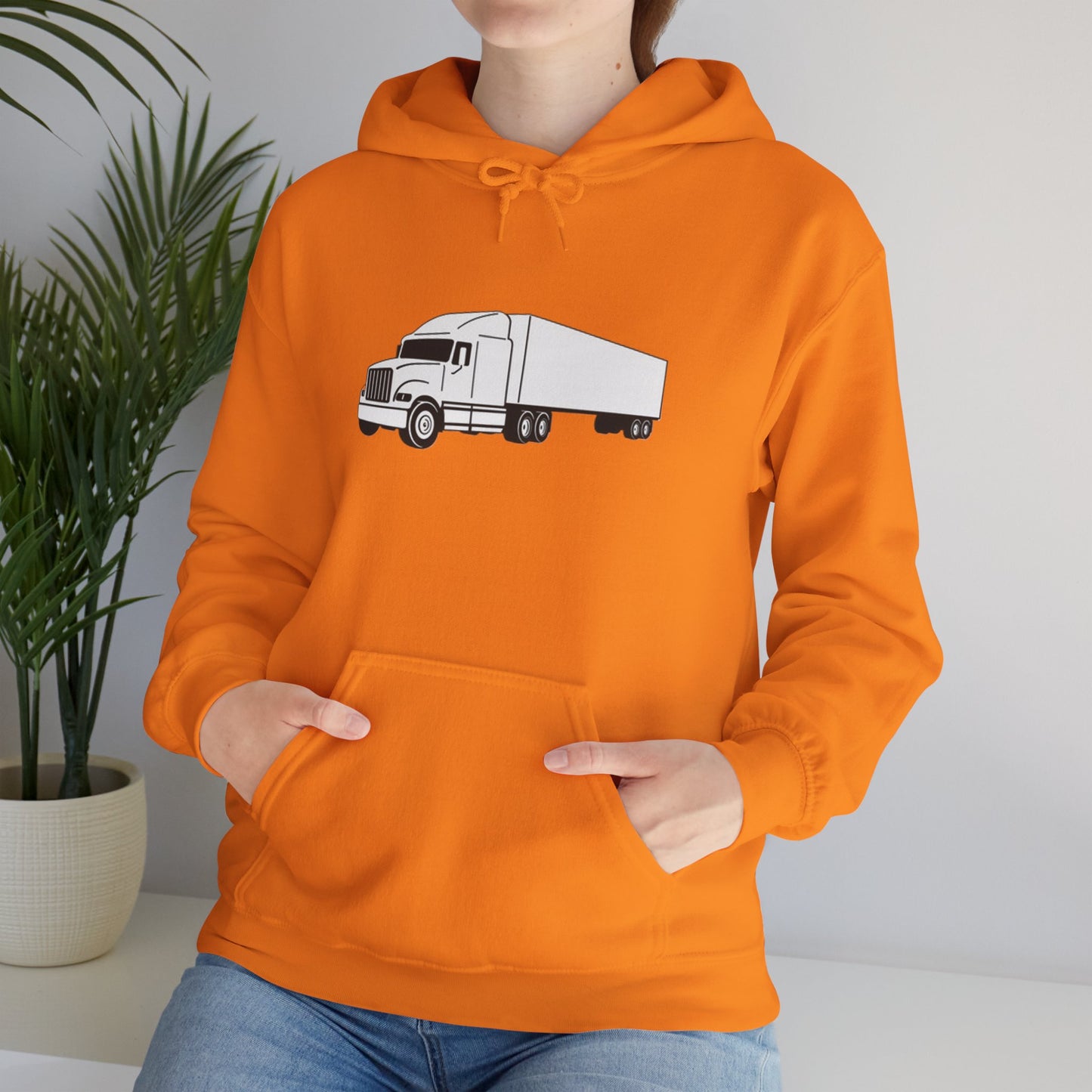 Semi Truck Unisex Hoodie