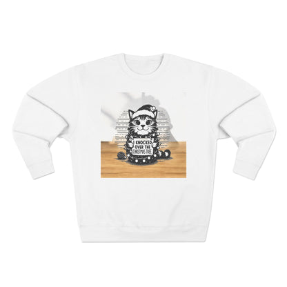 Naughty Cat Unisex Crewneck Sweatshirt