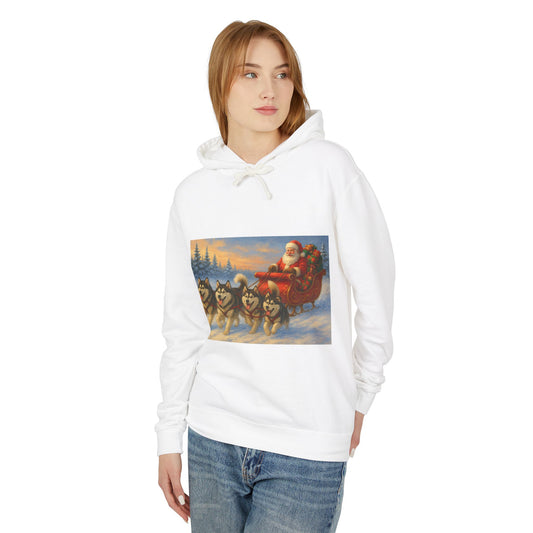 Dashing Through The Snow Unisex Lightweight Hoodie