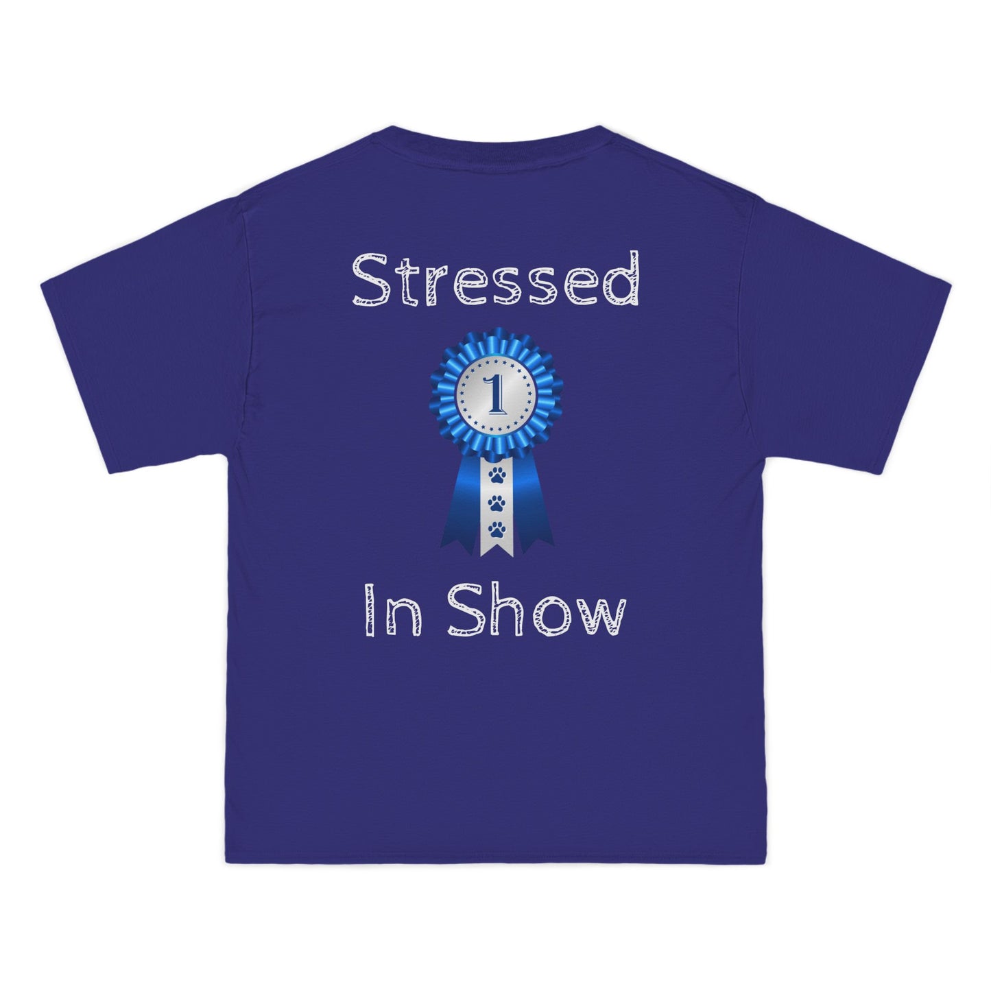 Stressed In Show Men's Short-Sleeve Crewneck Tee