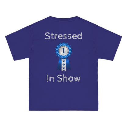 Stressed In Show Men's Short-Sleeve Crewneck Tee