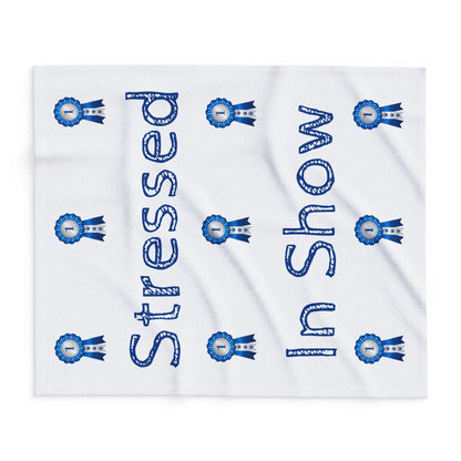 Stressed In Show Arctic Fleece Blanket