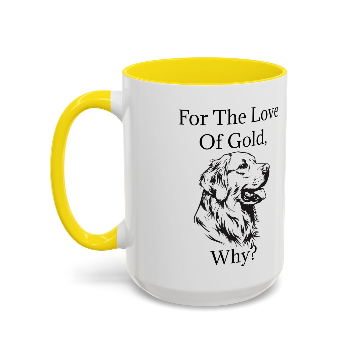 For The Love Of Gold 2-Tone Coffee Mug