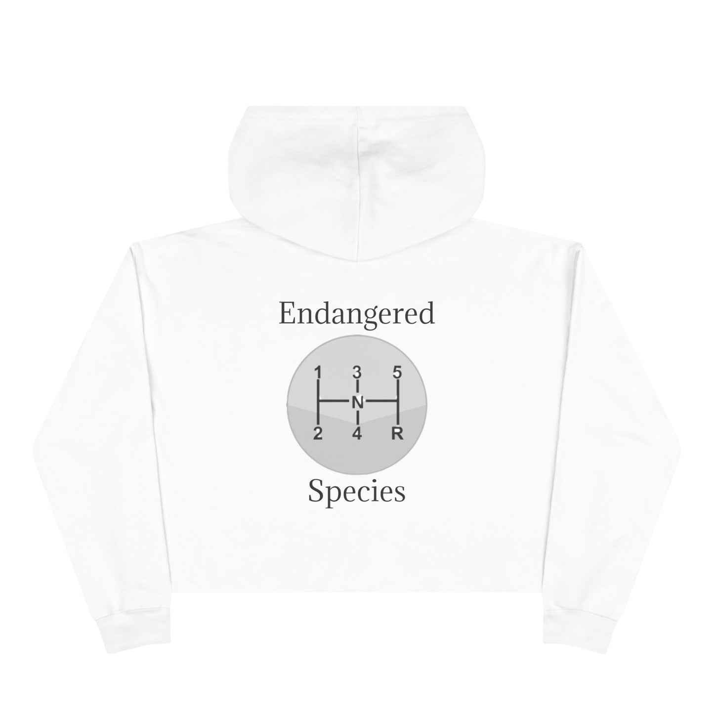 Endangered Species Women's Crop Hoodie