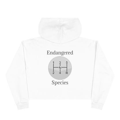 Endangered Species Women's Crop Hoodie