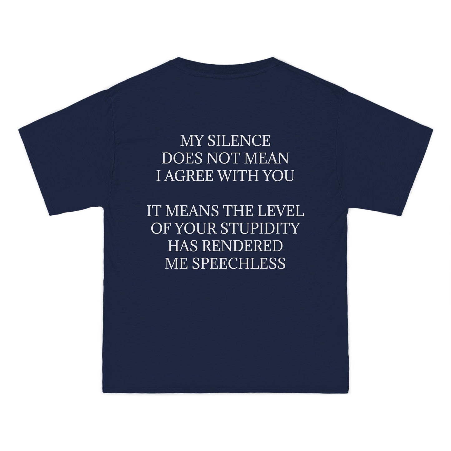 Speechless Men's Short-Sleeve Crewneck Tee