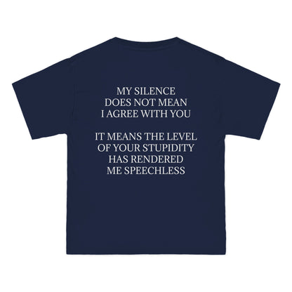 Speechless Men's Short-Sleeve Crewneck Tee