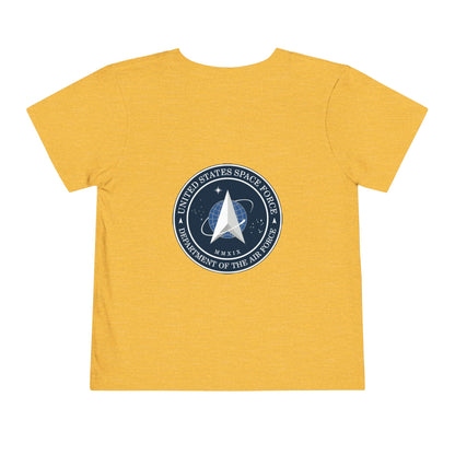 US Space Force Toddler Unisex Short Sleeve Crewneck Tee
