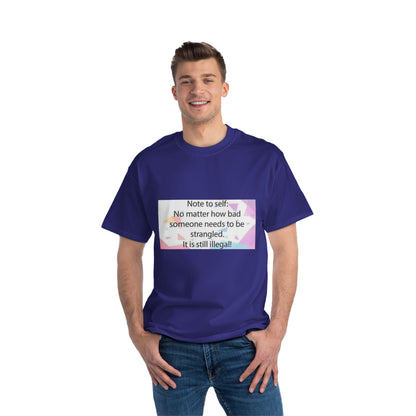 Note To Self Men's Short-Sleeve Crewneck Tee