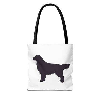 Golden Silhouette Tote Bag