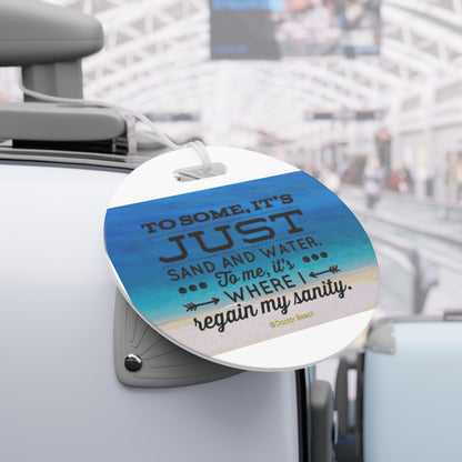 Dr, Beach Luggage Tag