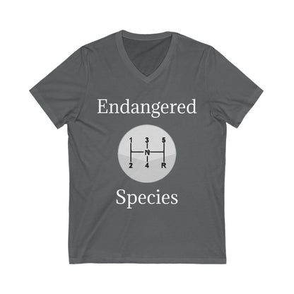Endangered Species Unisex Short Sleeve V-Neck Tee