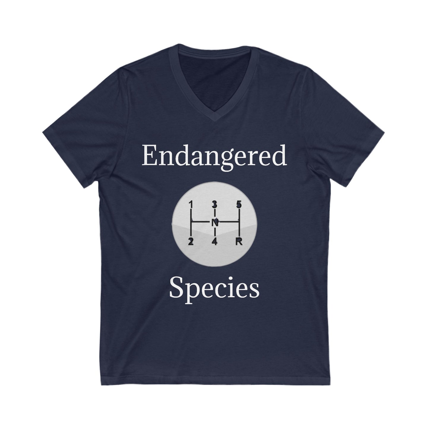Endangered Species Unisex Short Sleeve V-Neck Tee