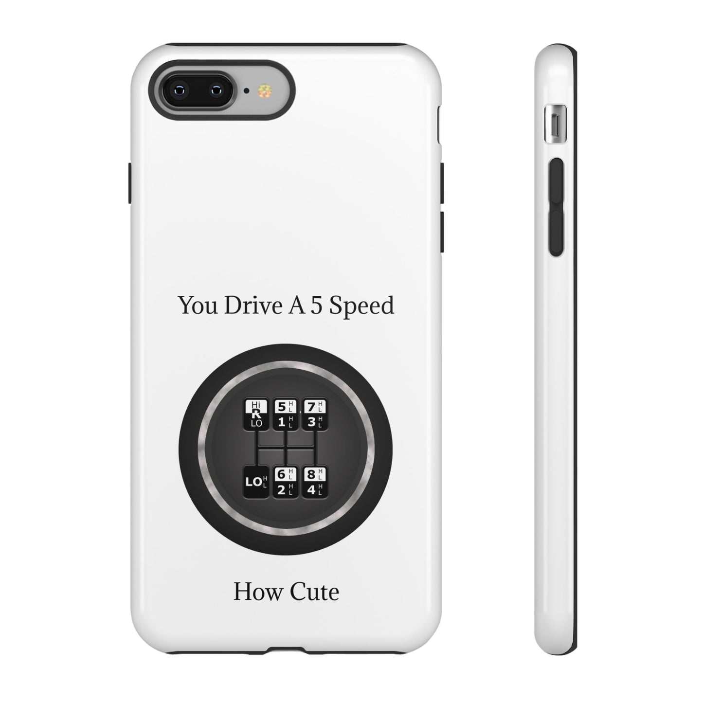 5 Speed How Cute iPhone Case
