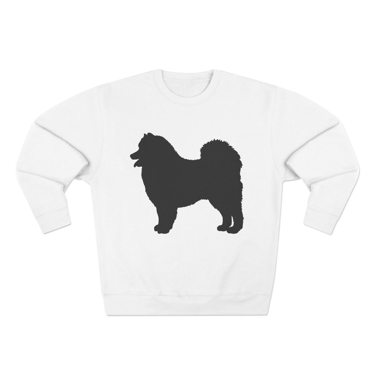 Samoyed Silhouette Unisex Crewneck Sweatshirt