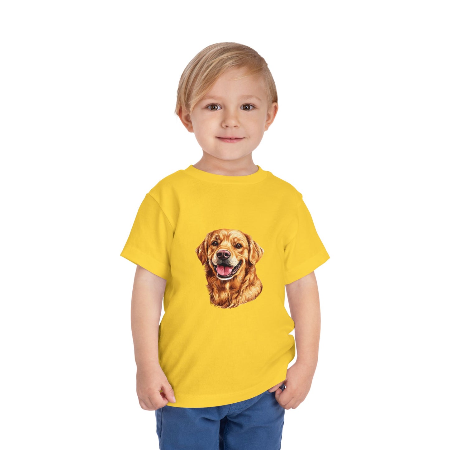 Golden Head Toddler Unisex Short Sleeve Crewneck Tee