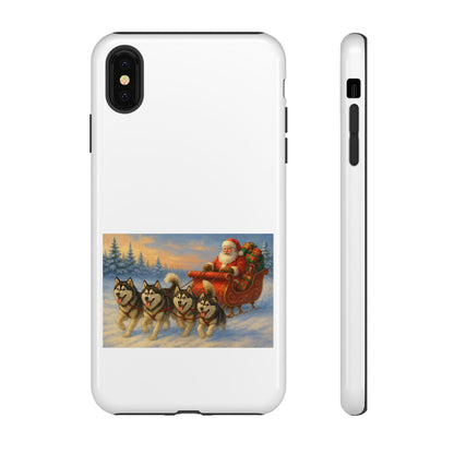Dashing Through The Snow iPhone Case