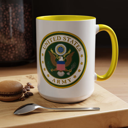 US Army 2-Tone Coffee Mug