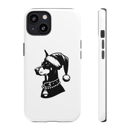 Santa Paws Doberman iPhone Case