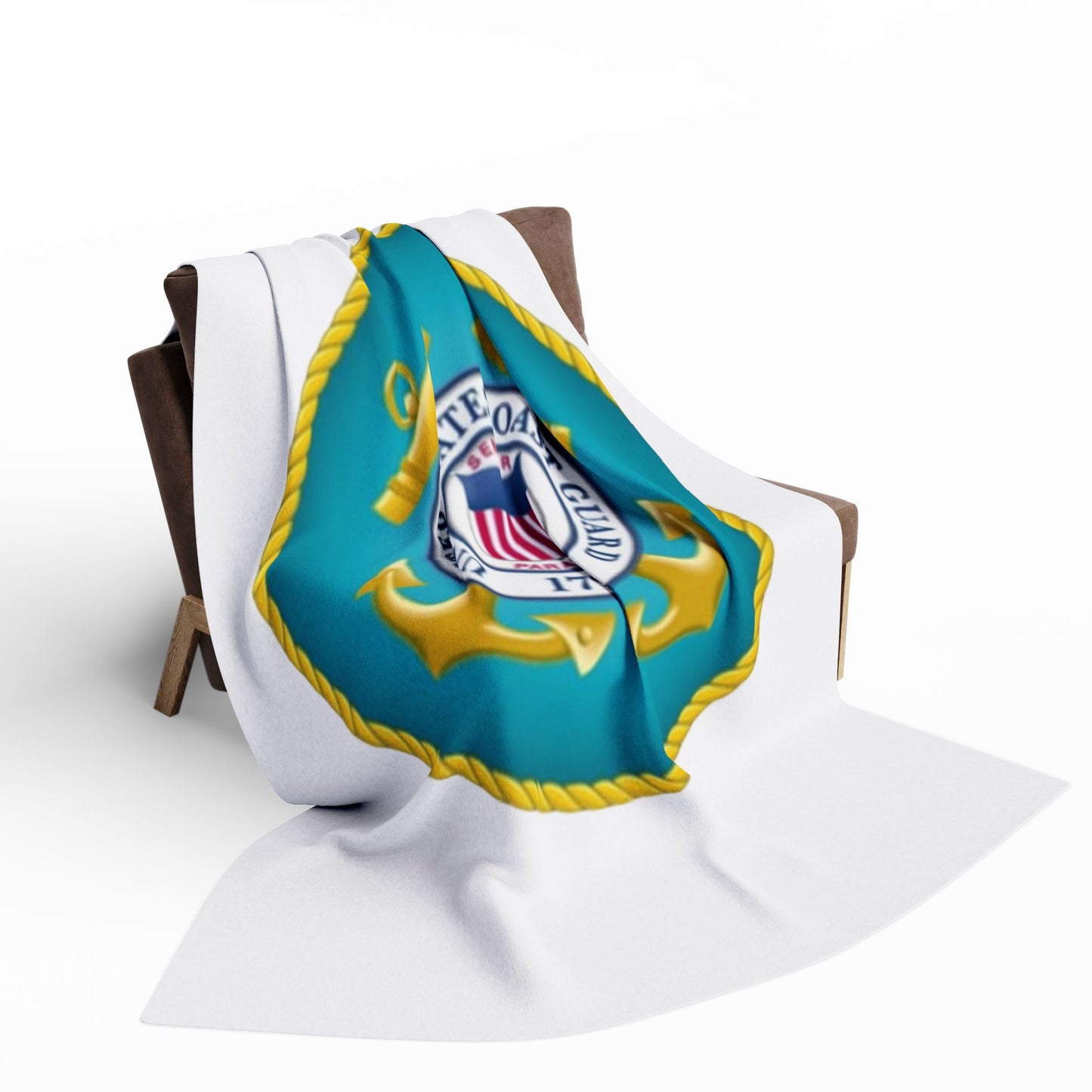 US Coast Guard Arctic Fleece Blanket