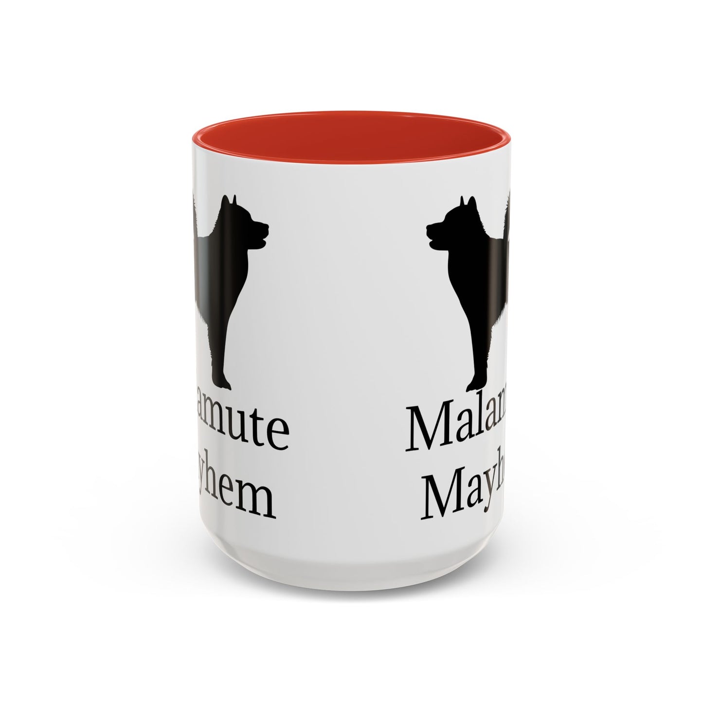 Malamute Mayhem 2-Tone Coffee Mug