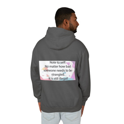 Note to Self Unisex Lightweight Hoodie