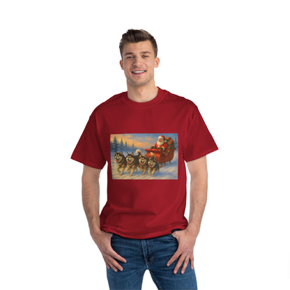 Dashing Through The Snow Men's Short-Sleeve Crewneck Tee
