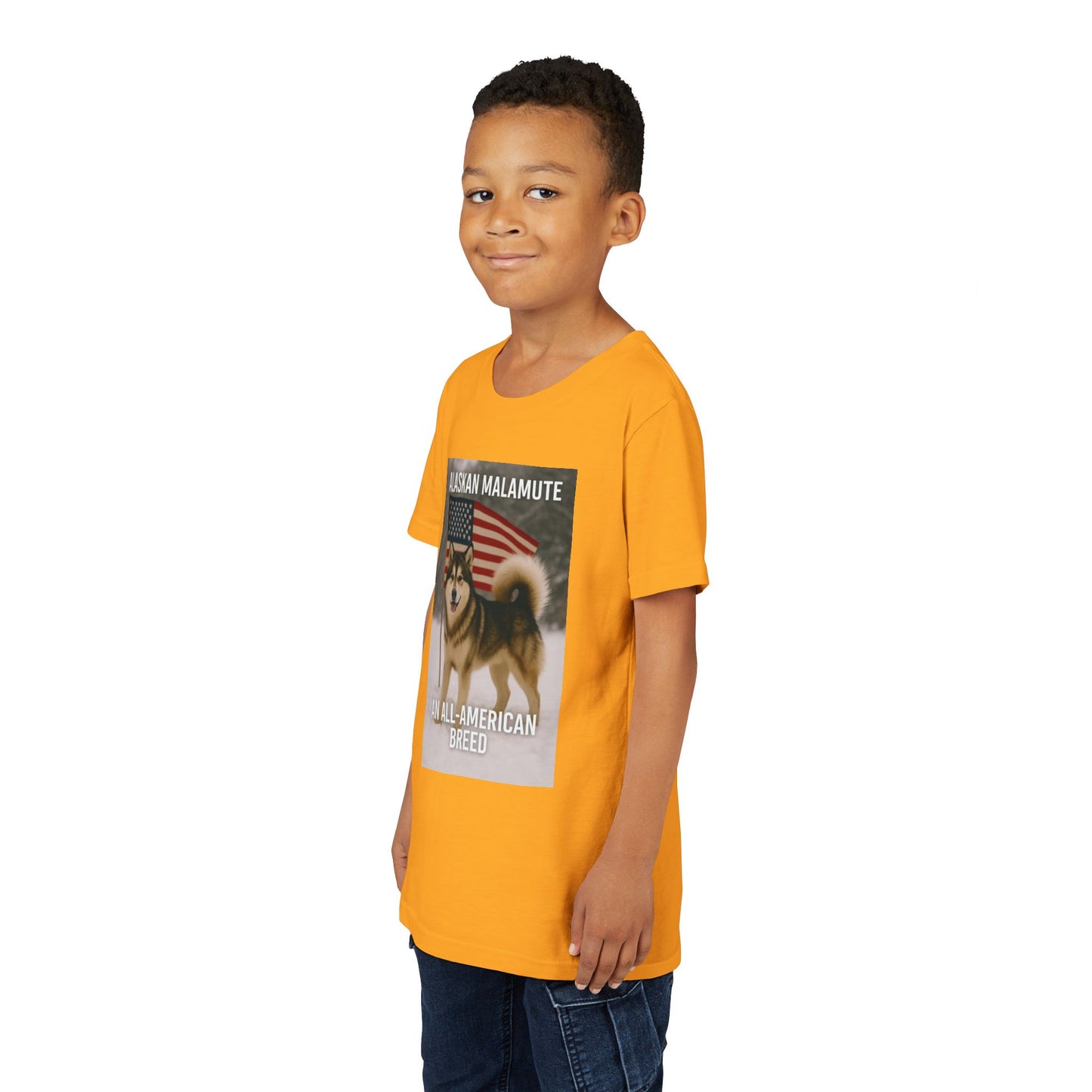All-American Breed Youth Unisex Short Sleeve Crewneck Tee