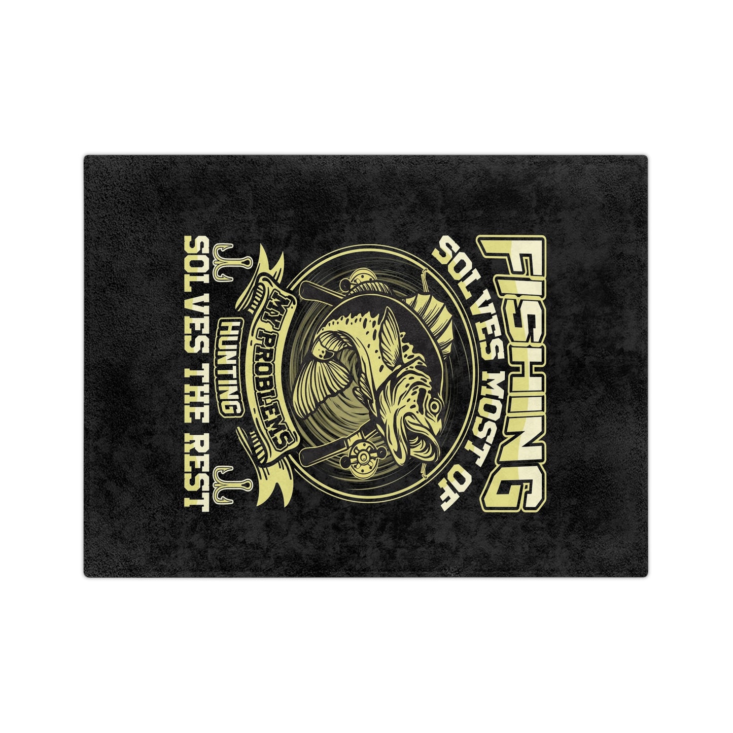 Problem Solving Velveteen Microfiber Blanket