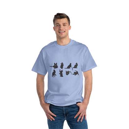 Cats Men's Short-Sleeve Crewneck Tee