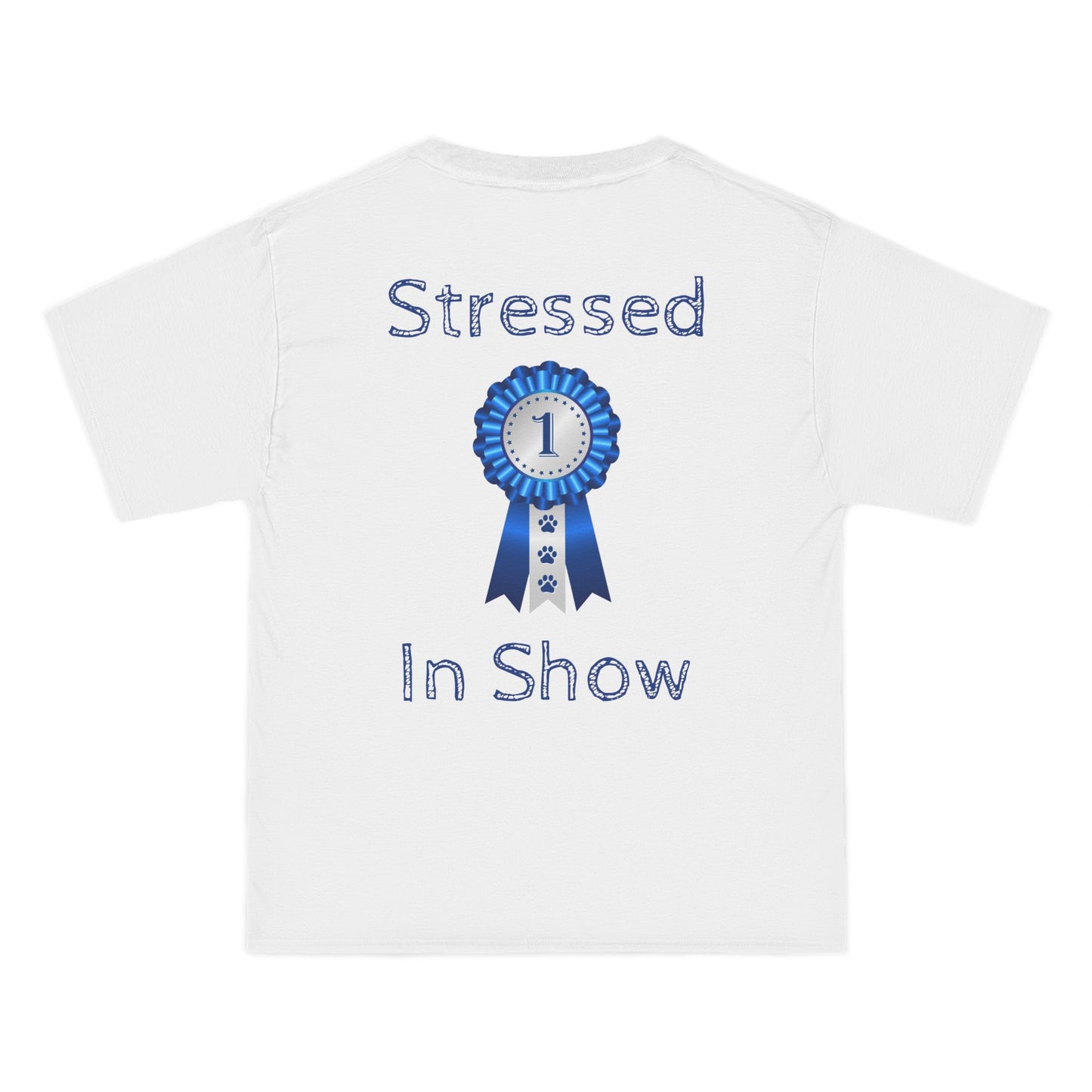 Stressed In Show Men's Short-Sleeve Crewneck Tee