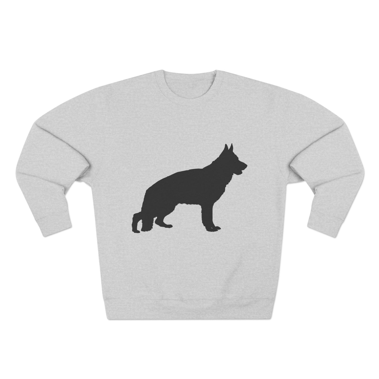 German Shepherd Silhouette Unisex Crewneck Sweatshirt