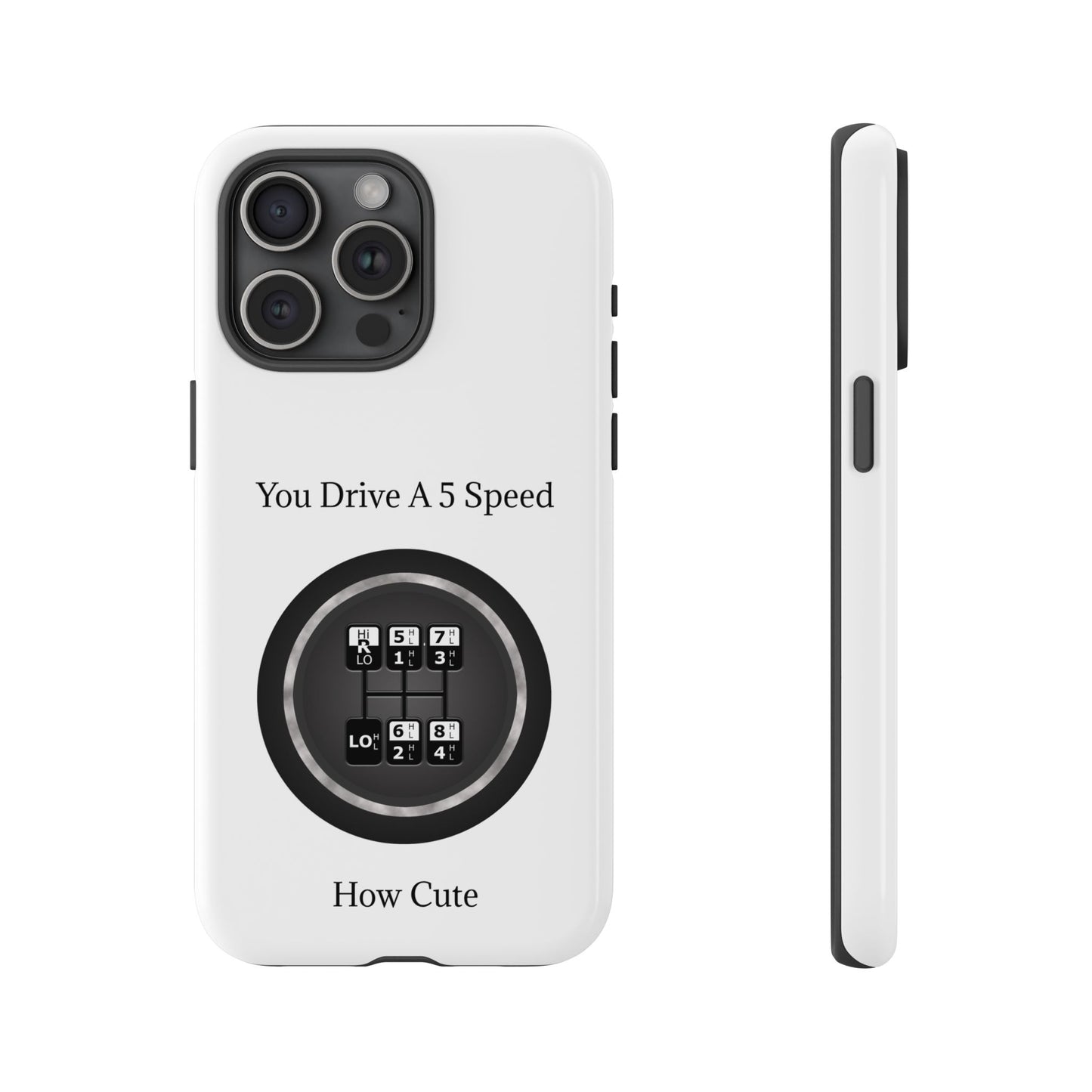 5 Speed How Cute iPhone Case