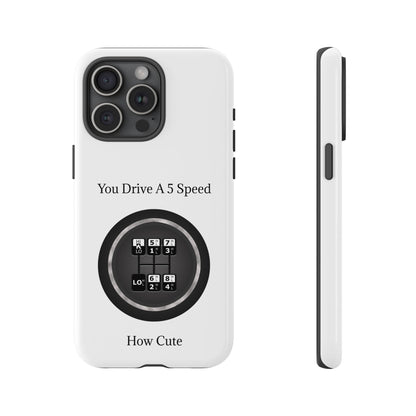 5 Speed How Cute iPhone Case