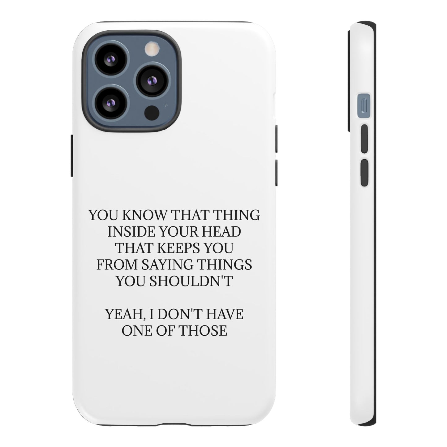 No Filter iPhone Case