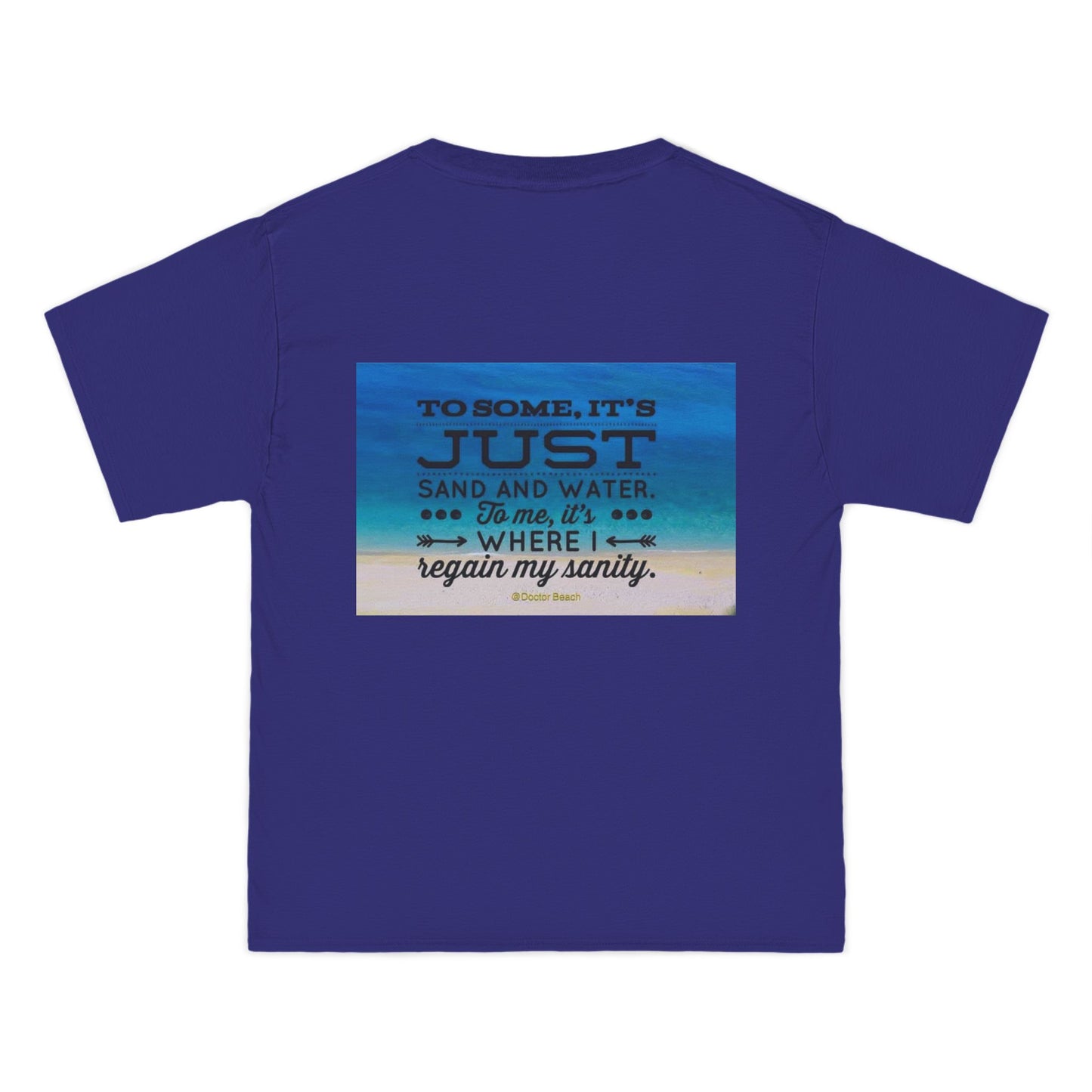 Dr, Beach Men's Short-Sleeve Crewneck Tee