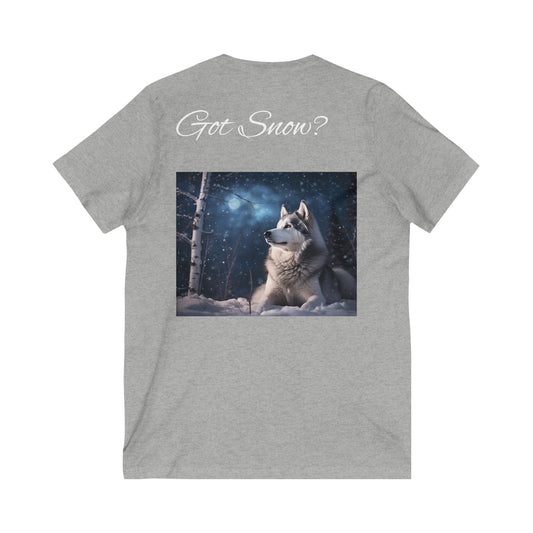 Got Snow? Unisex Short Sleeve V-Neck Tee